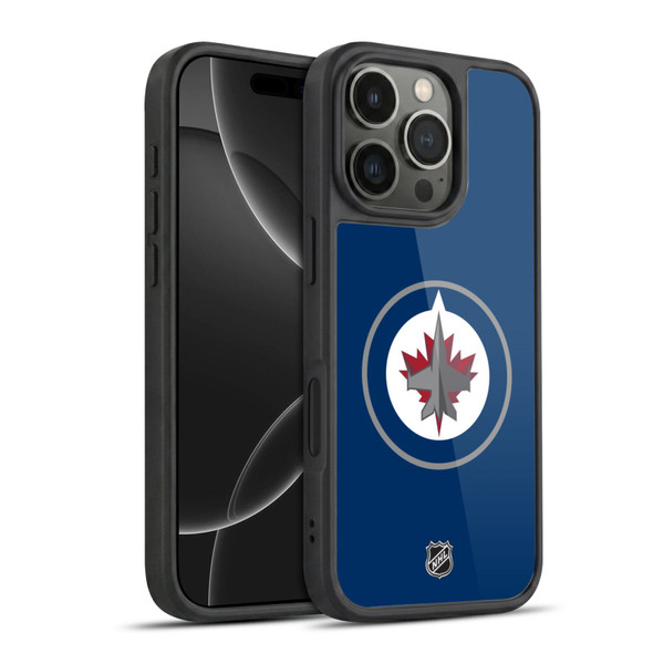 NHL Winnipeg Jets Plain Gel Armour Case For Apple iPhone 16 Pro