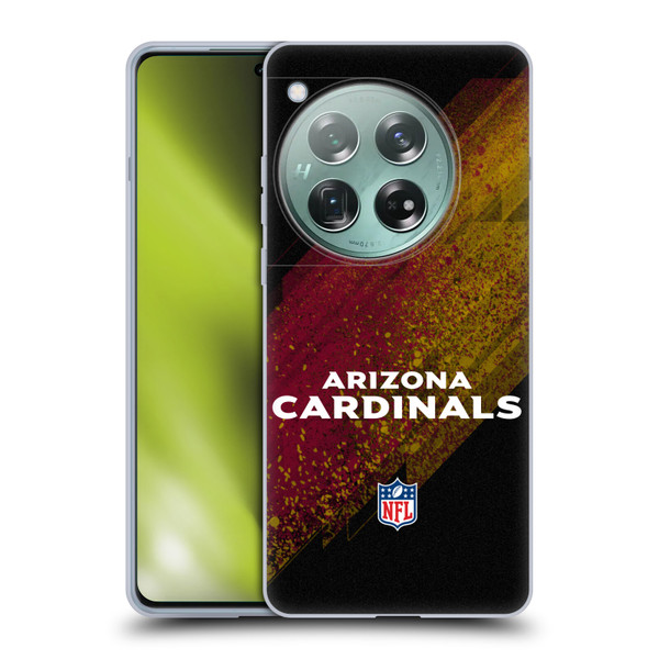 NFL Arizona Cardinals Logo Blur Soft Gel Case for OnePlus 12