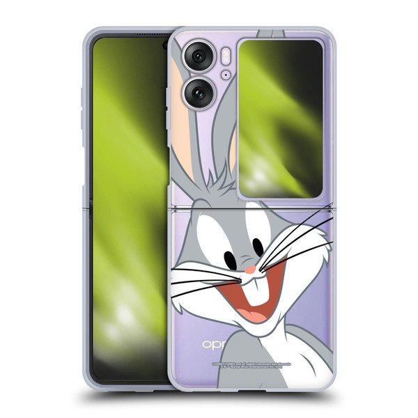 Looney Tunes Characters Bugs Bunny Soft Gel Case for OPPO Find N2 Flip