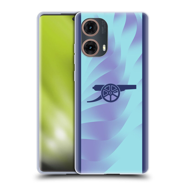 Arsenal FC 2024/25 Kit Third Soft Gel Case for Motorola Moto G85