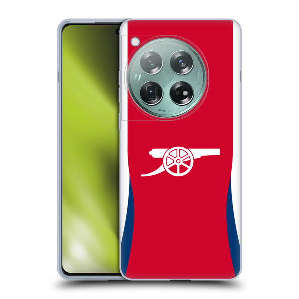 Arsenal FC 2024/25 Kit Home Soft Gel Case for OnePlus 12 Arsenal FC 2024/25 Kit Home Soft Gel Case for OnePlus 12