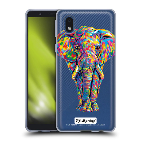 P.D. Moreno Animals Elephant Soft Gel Case for Samsung Galaxy A01 Core (2020)