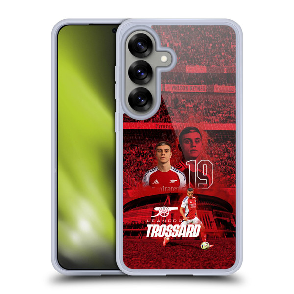 Arsenal FC 2024/25 First Team Leandro Trossard Soft Gel Case for Samsung Galaxy S25