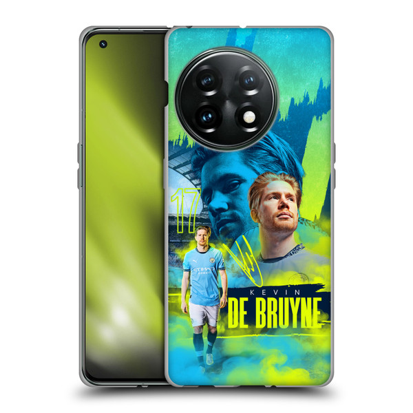 Manchester City Man City FC 2024/25 First Team Kevin De Bruyne Soft Gel Case for OnePlus 11 5G Manchester City Man City FC 2024/25 First Team Kevin De Bruyne Soft Gel Case for OnePlus 11 5G