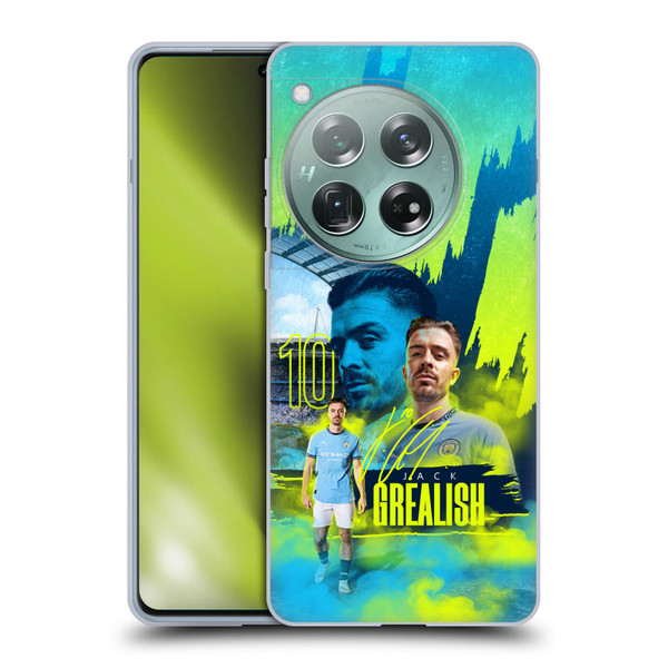 Manchester City Man City FC 2024/25 First Team Jack Grealish Soft Gel Case for OnePlus 12 Manchester City Man City FC 2024/25 First Team Jack Grealish Soft Gel Case for OnePlus 12
