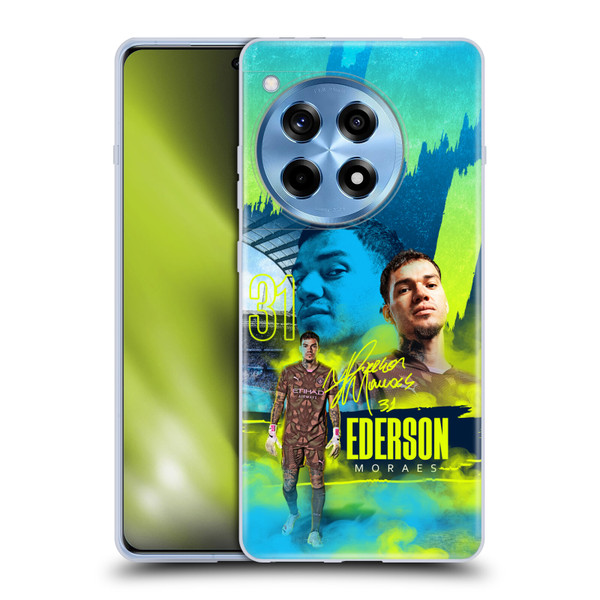 Manchester City Man City FC 2024/25 First Team Éderson Soft Gel Case for OnePlus 12R