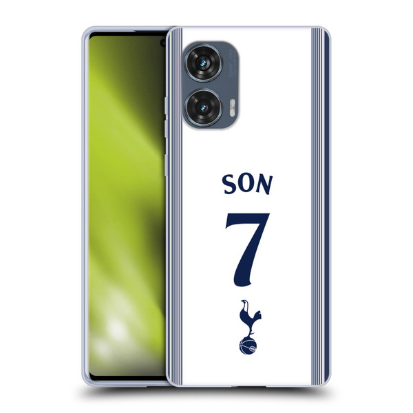 Tottenham Hotspur F.C. 2024/25 Players Home Kit Son Heung-Min Soft Gel Case for Motorola Edge 50 Fusion Tottenham Hotspur F.C. 2024/25 Players Home Kit Son Heung-Min Soft Gel Case for Motorola Edge 50 Fusion