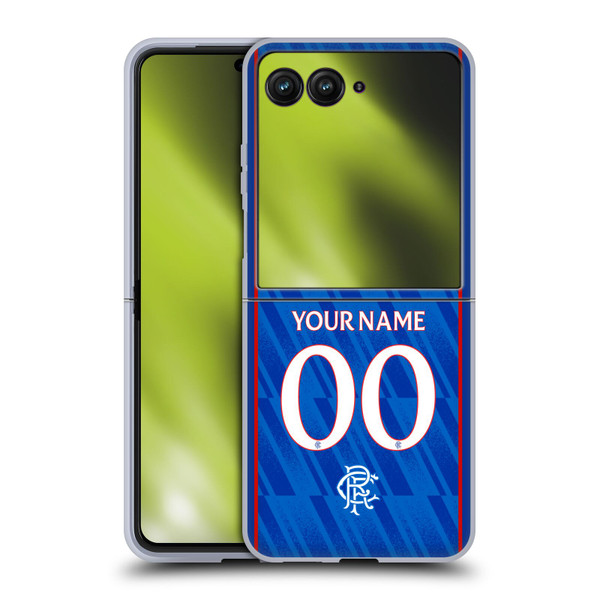 Custom Customised Personalised Rangers FC 2024/25 Kit Home Soft Gel Case for Motorola Razr 50 Ultra Custom Customised Personalised Rangers FC 2024/25 Kit Home Soft Gel Case for Motorola Razr 50 Ultra