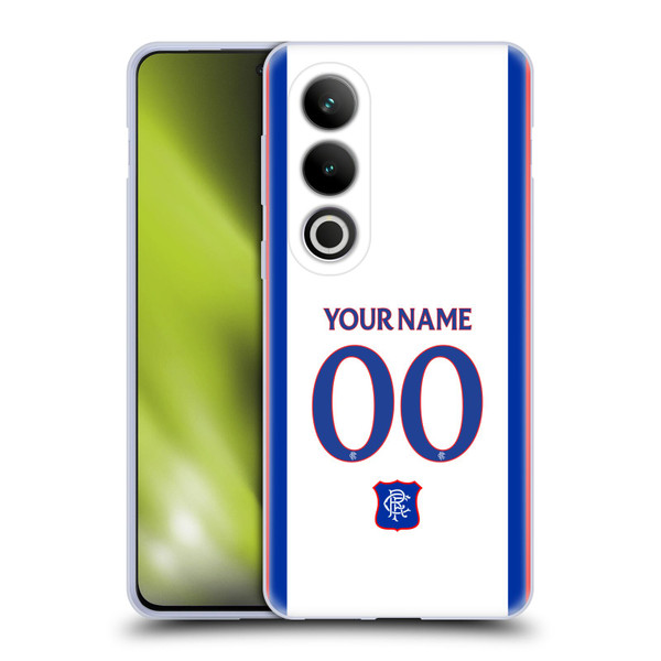 Custom Customised Personalised Rangers FC 2024/25 Kit Away Soft Gel Case for OPPO OnePlus Ace 3V 5G