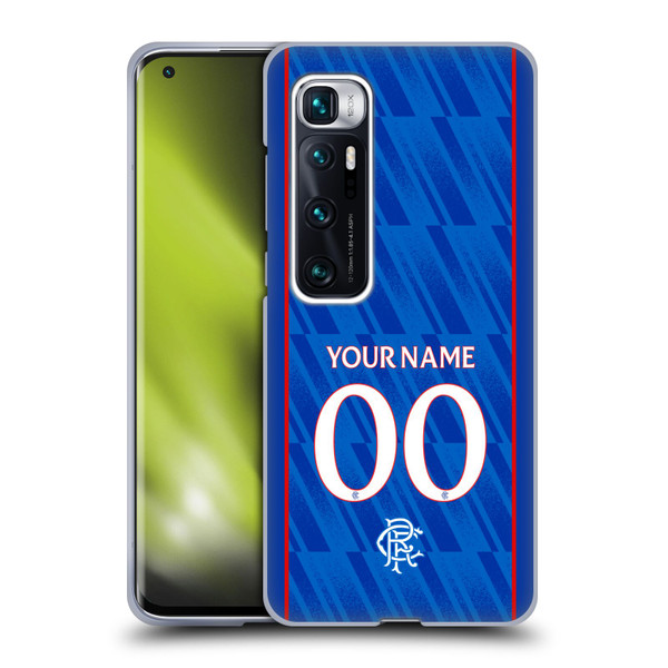 Custom Customised Personalised Rangers FC 2024/25 Kit Home Soft Gel Case for Xiaomi Mi 10 Ultra 5G