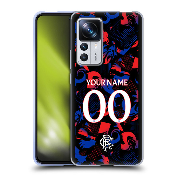 Custom Customised Personalised Rangers FC 2024/25 Kit Third Soft Gel Case for Xiaomi 12T Pro