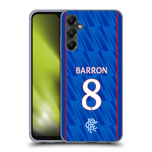 Rangers FC 2024/25 Players Home Kit Connor Barron Soft Gel Case for Samsung Galaxy A05s