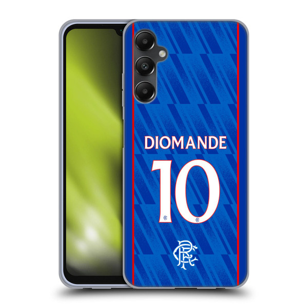 Rangers FC 2024/25 Players Home Kit Mohamed Diomande Soft Gel Case for Samsung Galaxy A05s