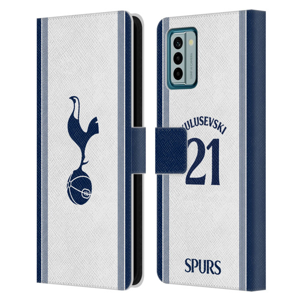 Tottenham Hotspur F.C. 2024/25 Players Home Kit Dejan Kulusevski Leather Book Wallet Case Cover For Nokia G42 Tottenham Hotspur F.C. 2024/25 Players Home Kit Dejan Kulusevski Leather Book Wallet Case Cover For Nokia G42