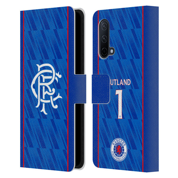 Rangers FC 2024/25 Players Home Kit Jack Butland Leather Book Wallet Case Cover For OnePlus Nord CE 5G