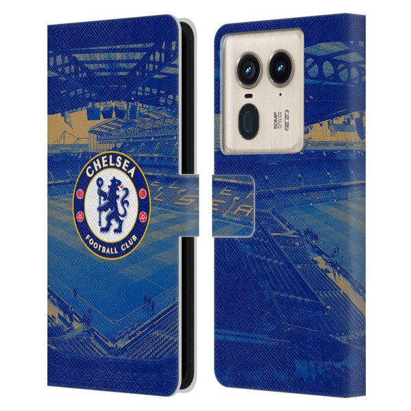 Chelsea Football Club Retro Kit and Stadium Stamford Bridge Leather Book Wallet Case Cover For Motorola Edge 50 Ultra/X50 Ultra Chelsea Football Club Retro Kit and Stadium Stamford Bridge Leather Book Wallet Case Cover For Motorola Edge 50 Ultra/X50 Ultra