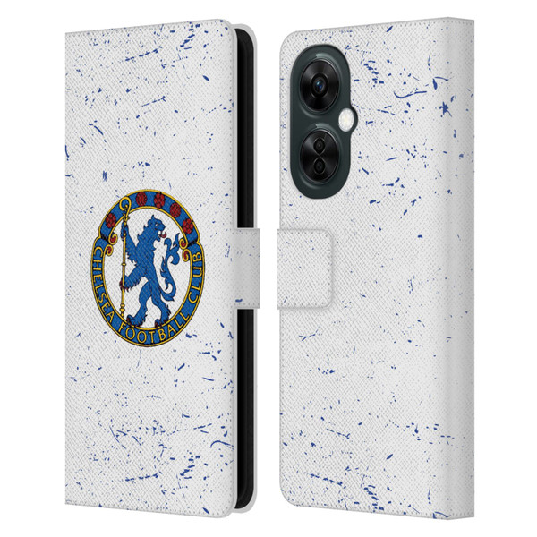 Chelsea Football Club Retro Kit and Stadium 1953 Crest Leather Book Wallet Case Cover For OnePlus Nord N30