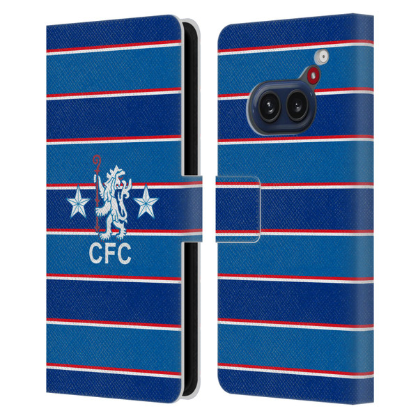 Chelsea Football Club Retro Kit and Stadium 1984 Home Leather Book Wallet Case Cover For Nothing Phone (2a)