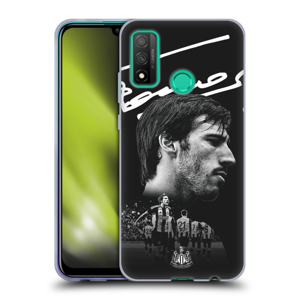 Newcastle United Football Club 2024/25 First Team Sandro Tonali Soft Gel Case for Huawei P Smart (2020)