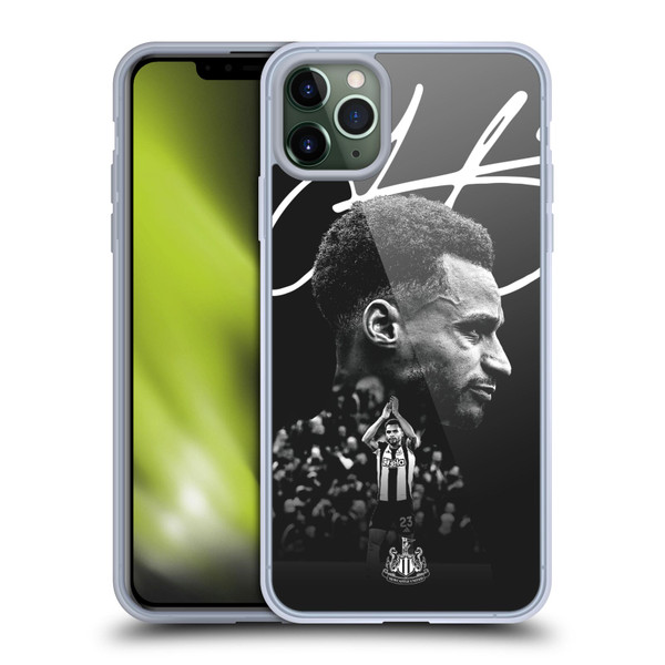 Newcastle United Football Club 2024/25 First Team Jacob Murphy Soft Gel Case for Apple iPhone 11 Pro Max