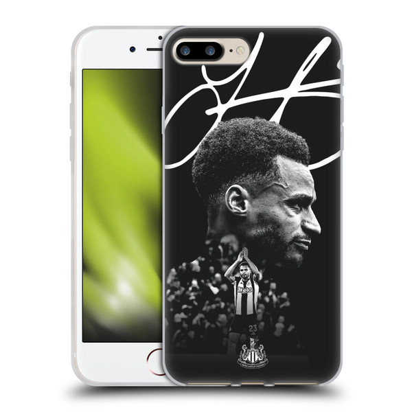 Newcastle United Football Club 2024/25 First Team Jacob Murphy Soft Gel Case for Apple iPhone 7 Plus / iPhone 8 Plus