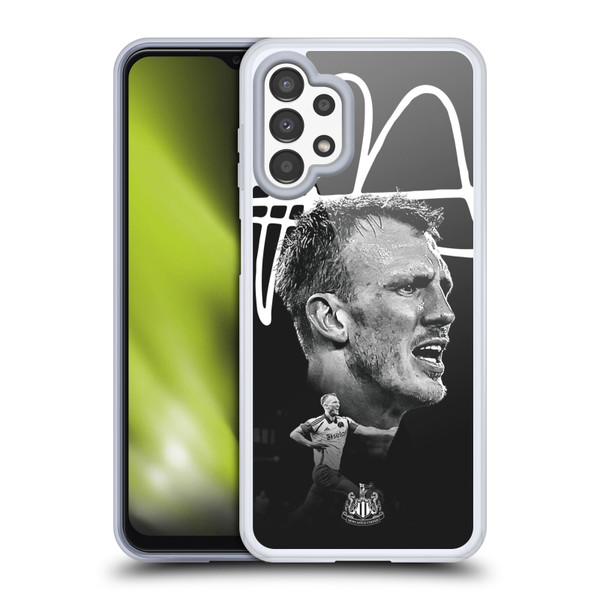 Newcastle United Football Club 2024/25 First Team Dan Burn Soft Gel Case for Samsung Galaxy A13 (2022)
