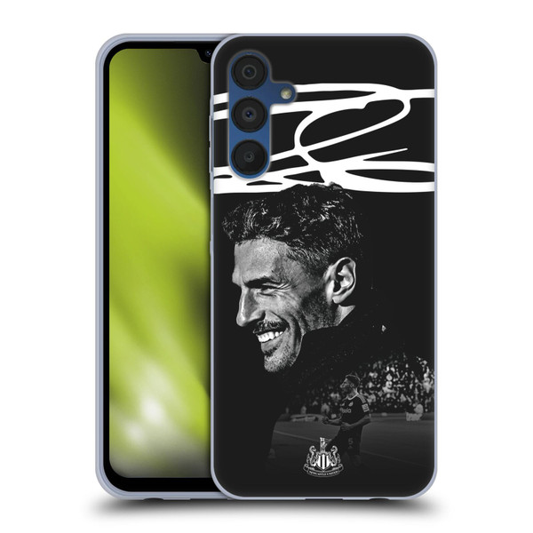 Newcastle United Football Club 2024/25 First Team Fabian Schär Soft Gel Case for Samsung Galaxy A15