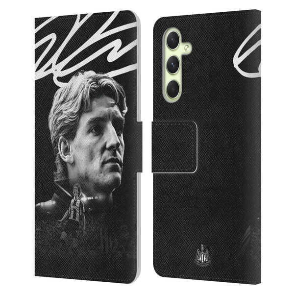 Newcastle United Football Club 2024/25 First Team Anthony Gordon Leather Book Wallet Case Cover For Samsung Galaxy A54 5G
