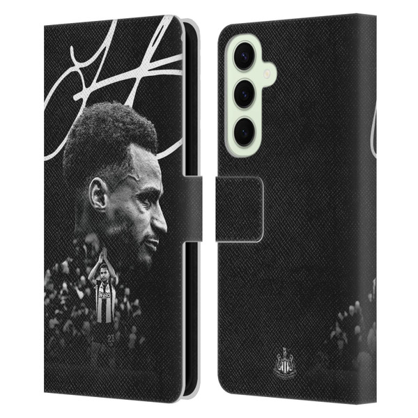 Newcastle United Football Club 2024/25 First Team Jacob Murphy Leather Book Wallet Case Cover For Samsung Galaxy S25+