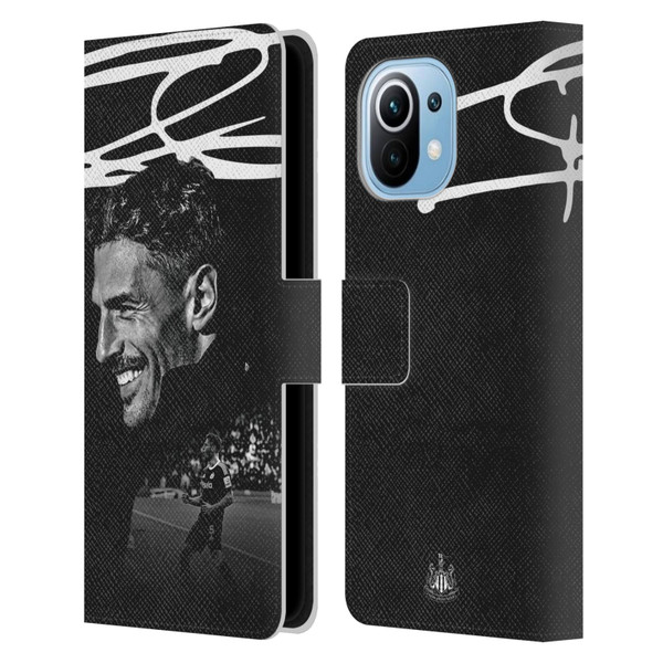 Newcastle United Football Club 2024/25 First Team Fabian Schär Leather Book Wallet Case Cover For Xiaomi Mi 11