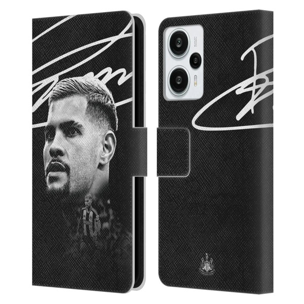 Newcastle United Football Club 2024/25 First Team Bruno Guimarães Leather Book Wallet Case Cover For Xiaomi Redmi Note 12T Newcastle United Football Club 2024/25 First Team Bruno Guimarães Leather Book Wallet Case Cover For Xiaomi Redmi Note 12T