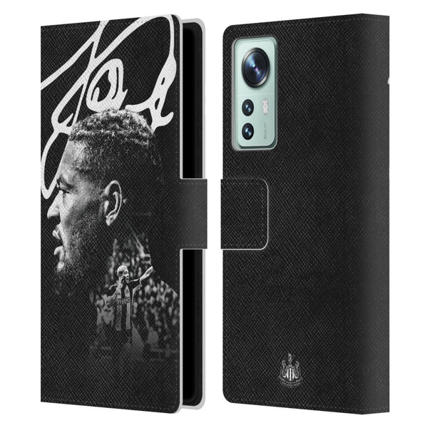 Newcastle United Football Club 2024/25 First Team Joelinton Leather Book Wallet Case Cover For Xiaomi 12