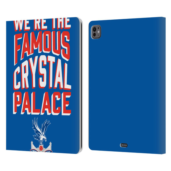 Crystal Palace FC 2025 Cup Final We're The Famous Leather Book Wallet Case Cover For Apple iPad Pro 13 M4 2024