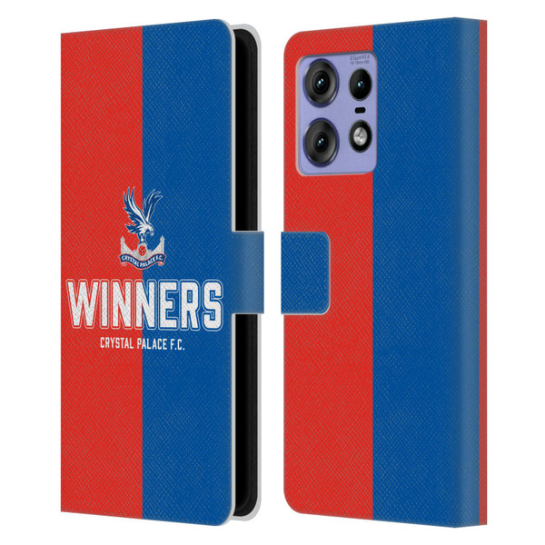 Crystal Palace FC 2025 Cup Final Winners Leather Book Wallet Case Cover For Motorola Edge 50 Pro Crystal Palace FC 2025 Cup Final Winners Leather Book Wallet Case Cover For Motorola Edge 50 Pro