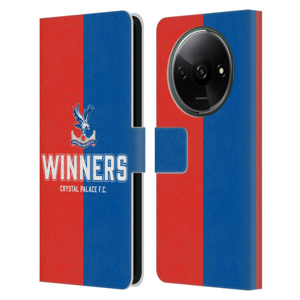 Crystal Palace FC 2025 Cup Final Winners Leather Book Wallet Case Cover For Xiaomi Redmi A3