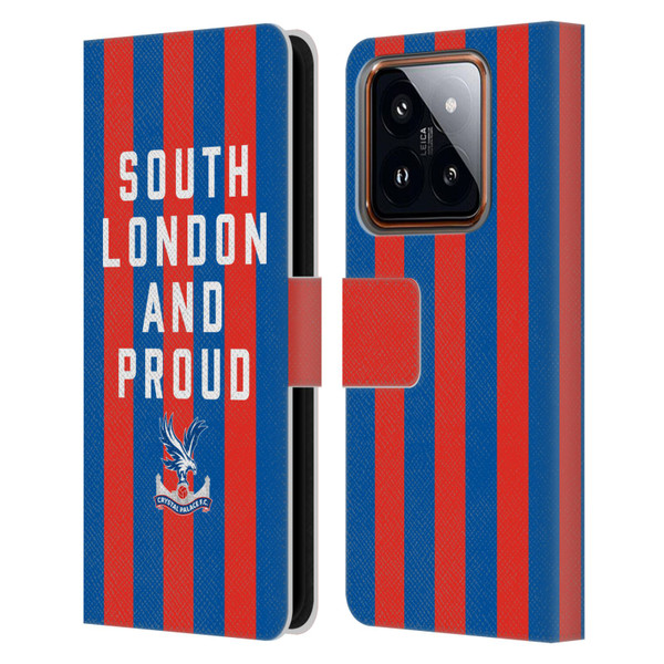 Crystal Palace FC 2025 Cup Final South London & Proud Leather Book Wallet Case Cover For Xiaomi 14 Crystal Palace FC 2025 Cup Final South London & Proud Leather Book Wallet Case Cover For Xiaomi 14