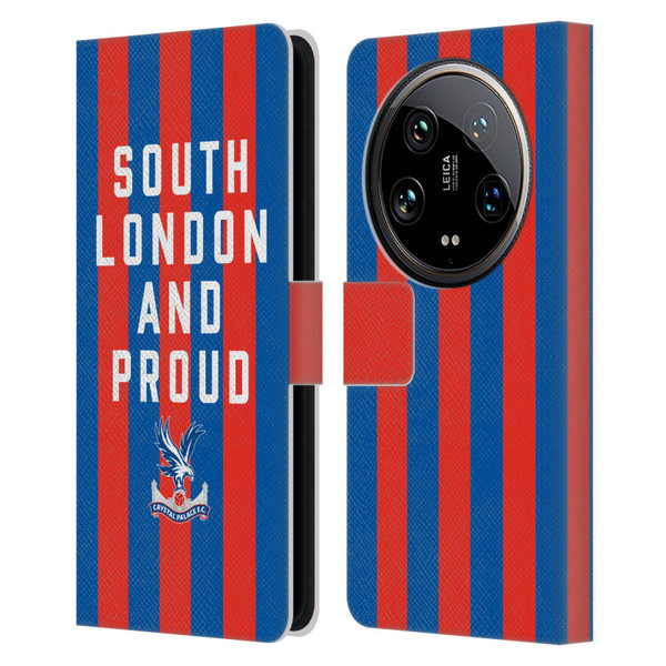 Crystal Palace FC 2025 Cup Final South London & Proud Leather Book Wallet Case Cover For Xiaomi 14 Ultra Crystal Palace FC 2025 Cup Final South London & Proud Leather Book Wallet Case Cover For Xiaomi 14 Ultra