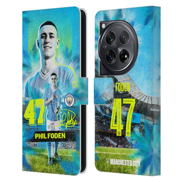 Manchester City Man City FC 2023/24 First Team Phil Foden Leather Book Wallet Case Cover For OnePlus 12 Manchester City Man City FC 2023/24 First Team Phil Foden Leather Book Wallet Case Cover For OnePlus 12