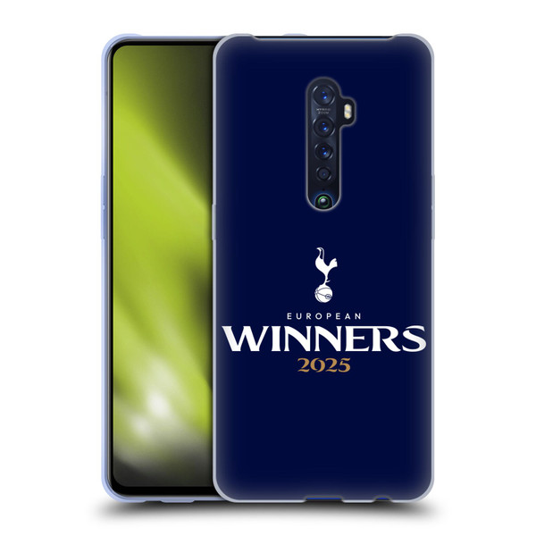 Tottenham Hotspur F.C. 2025 European Winners Blue Soft Gel Case for OPPO Reno 2 Tottenham Hotspur F.C. 2025 European Winners Blue Soft Gel Case for OPPO Reno 2