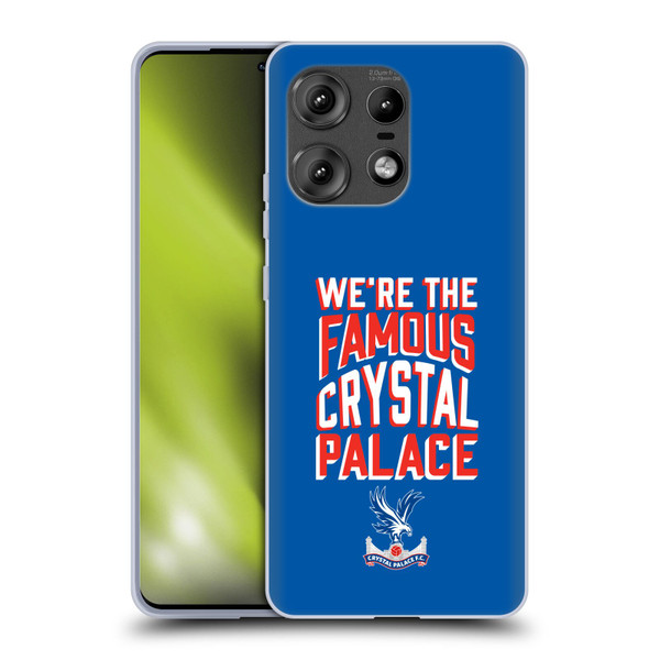 Crystal Palace FC 2025 Cup Final We're The Famous Soft Gel Case for Motorola Edge 50 Pro