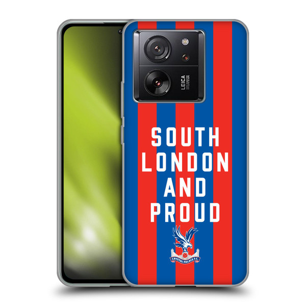 Crystal Palace FC 2025 Cup Final South London & Proud Soft Gel Case for Xiaomi 13T 5G / 13T Pro 5G