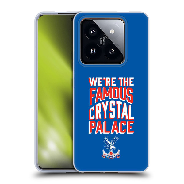 Crystal Palace FC 2025 Cup Final We're The Famous Soft Gel Case for Xiaomi 14 Pro