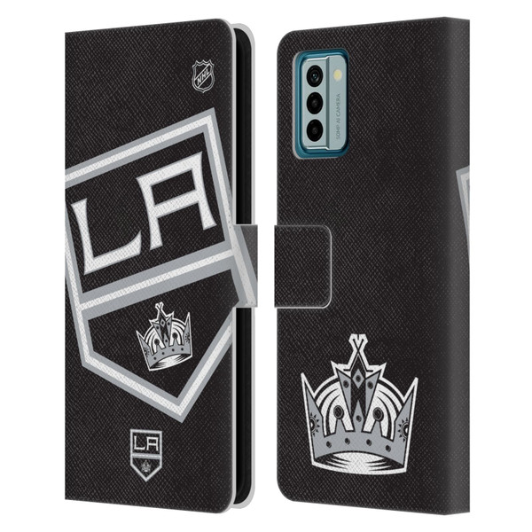 NHL Los Angeles Kings Oversized Leather Book Wallet Case Cover For Nokia G42