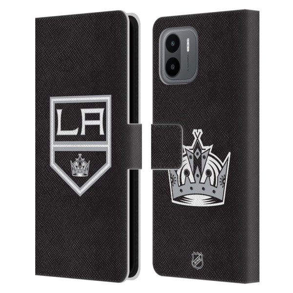 NHL Los Angeles Kings Plain Leather Book Wallet Case Cover For Xiaomi Redmi A2