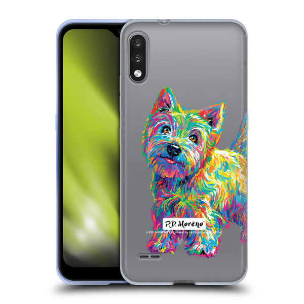 P.D. Moreno Animals II Marvin The Westie Dog Soft Gel Case for LG K22