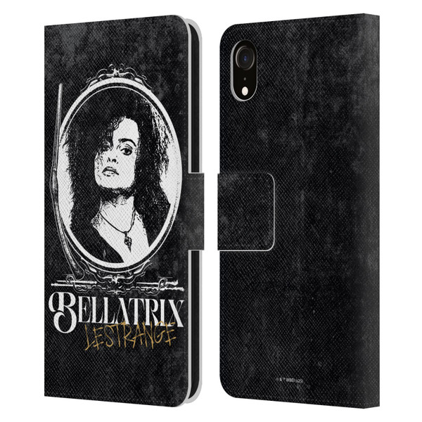 Harry Potter Dementors Kiss Bellatrix Lestrange Leather Book Wallet Case Cover For Apple iPhone XR