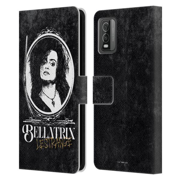 Harry Potter Dementors Kiss Bellatrix Lestrange Leather Book Wallet Case Cover For Nokia C210
