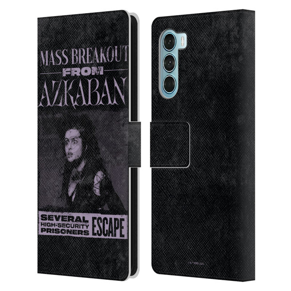 Harry Potter Dementors Kiss Breakout From Azkaban Leather Book Wallet Case Cover For Motorola Edge S30 / Moto G200 5G