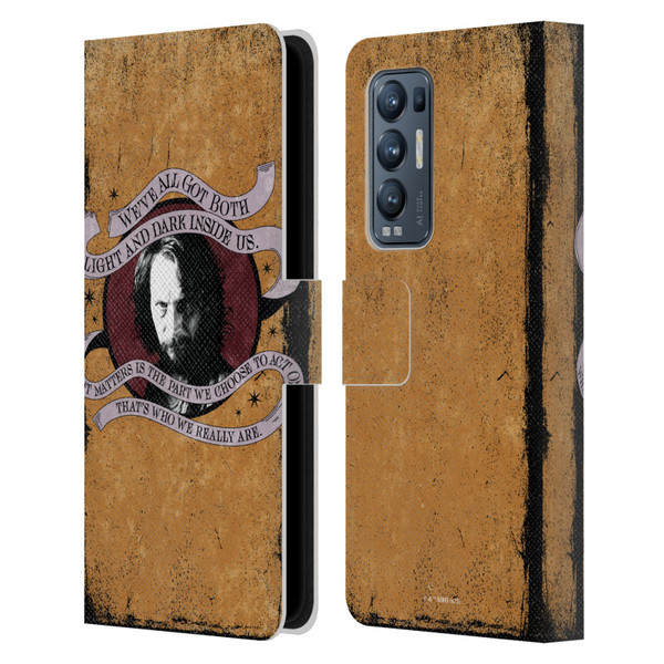 Harry Potter Dementors Kiss Sirius Black Leather Book Wallet Case Cover For OPPO Find X3 Neo / Reno5 Pro+ 5G