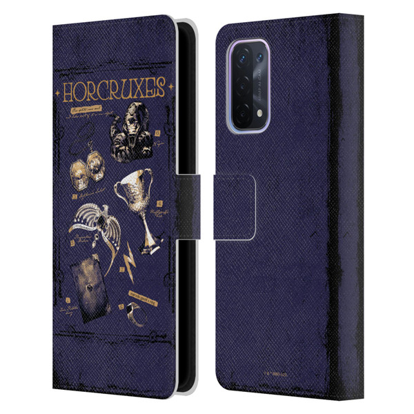 Harry Potter Dementors Kiss Horcruxes Leather Book Wallet Case Cover For OPPO A54 5G